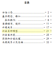 完美约会训练营 - 学员手册.封面